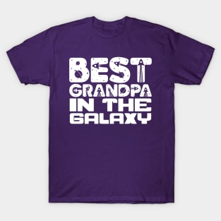 Best Grandpa In The Galaxy T-Shirt